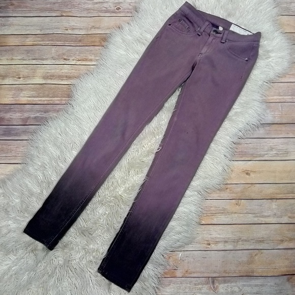 Rag & Bone | Ombre Effect Skinny Legging Jeans - Picture 2 of 8